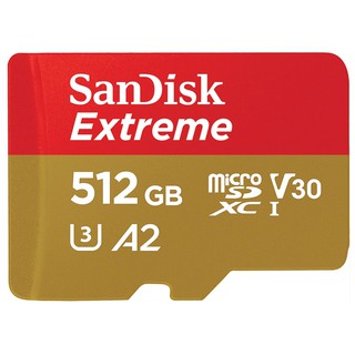 『儲存玩家 』SanDisk 512GB 512G Extreme MicroSD A2 U3 190/130MB