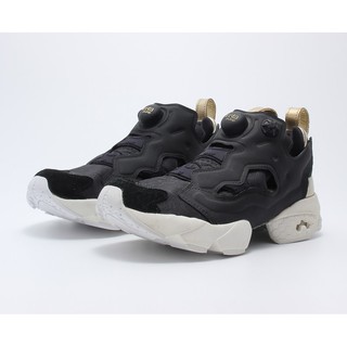 【我塑我形】REEBOK INSTA PUMP FURY PM 充氣 黑金 壓紋 男女 V62778