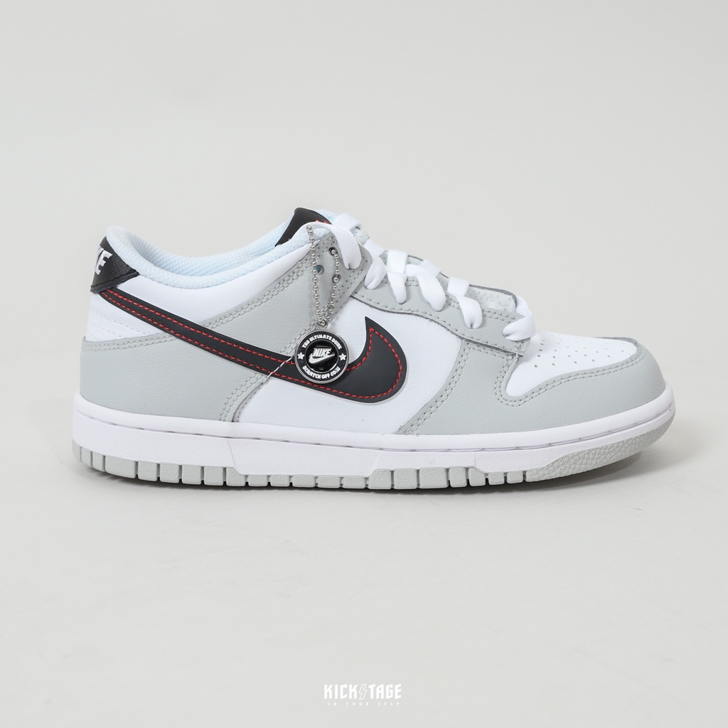 NIKE DUNK LOW GS LOTTERY 樂透彩票 煙灰小DIOR 女生尺寸 大童鞋【DQ0380-001】