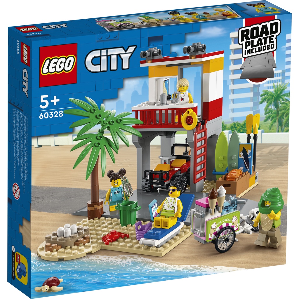 LEGO 樂高 60328 Beach Lifeguard Station