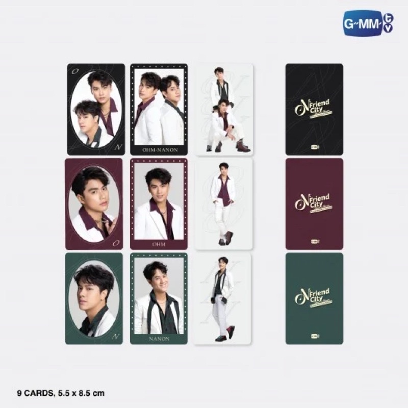（預訂）部分現貨OHM、NANON- O-N FRIEND CITY 照片卡、明信片、立牌、資料夾