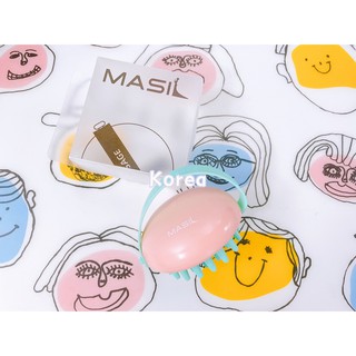 韓國 MASIL 頭部清潔乾濕 兩用按摩刷 頭皮按摩