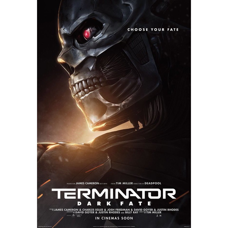 魔鬼終結者：黑暗宿命/Terminator: Dark Fate 電影海報