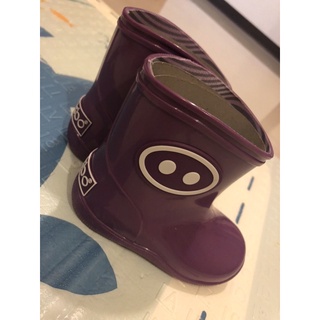 法國BOXBO雨靴-⭐️全新紫色雨鞋⭐️小豬齁齁，女童下雨天鞋子