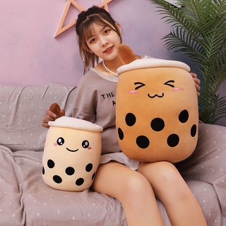 限時下殺🚀🚀✨創意模擬珍珠奶茶抱枕 毛絨玩具 女生 沙發床上奶茶杯子 靠墊 搞怪 禮物