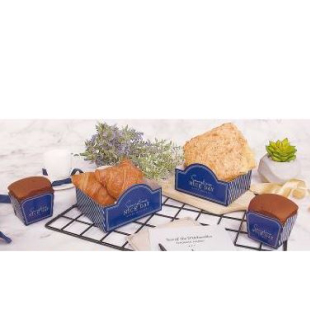 【小麵包盒】50個/組 120*105*65mm  小麵包盒,土司盒