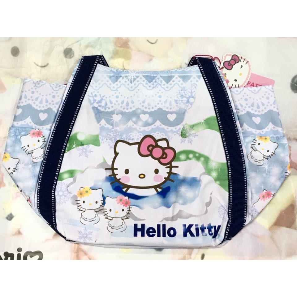 Hello Kitty 托特包 (溫泉)