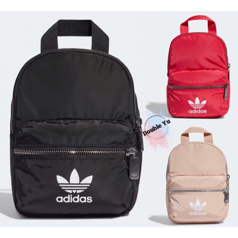 ADIDAS MINI BACKPACK 後背包黑色ED5869 粉色ED5870 紅色ED5871 | 蝦皮購物