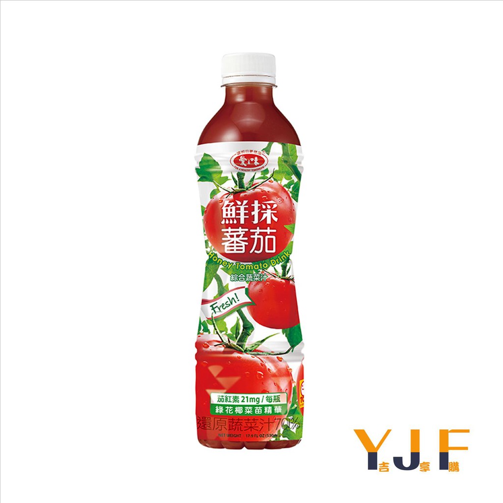 愛之味 鮮採蕃茄汁SFN升級配方530ml