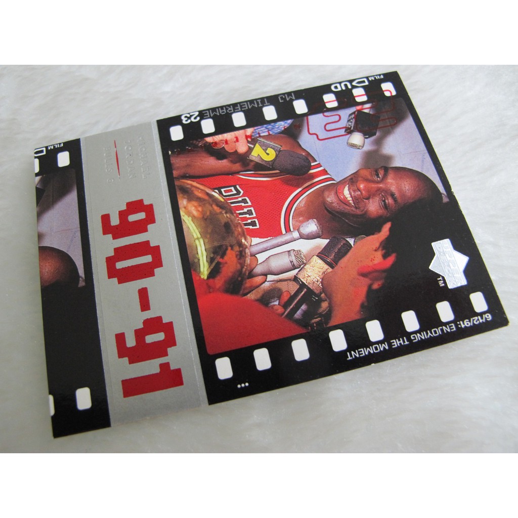 ~ Michael Jordan ~ 籃球大帝 空中飛人 麥可喬丹 1998年 UPPER DECK NBA球員卡/22