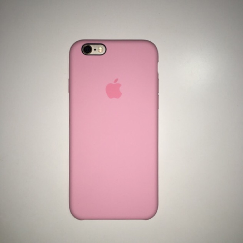 降價！蘋果原廠iPhone 6s 矽膠護套-淡粉色，原價1150元
