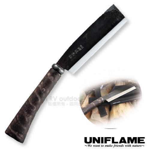 【日本製 UNIFLAME】鍛造開山刀(大)野營刀.柴刀.露營刀.登山刀/刀背厚野外求生.登山露營_684115