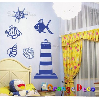 【橘果設計】海洋 壁貼 牆貼 壁紙 DIY組合裝飾佈置