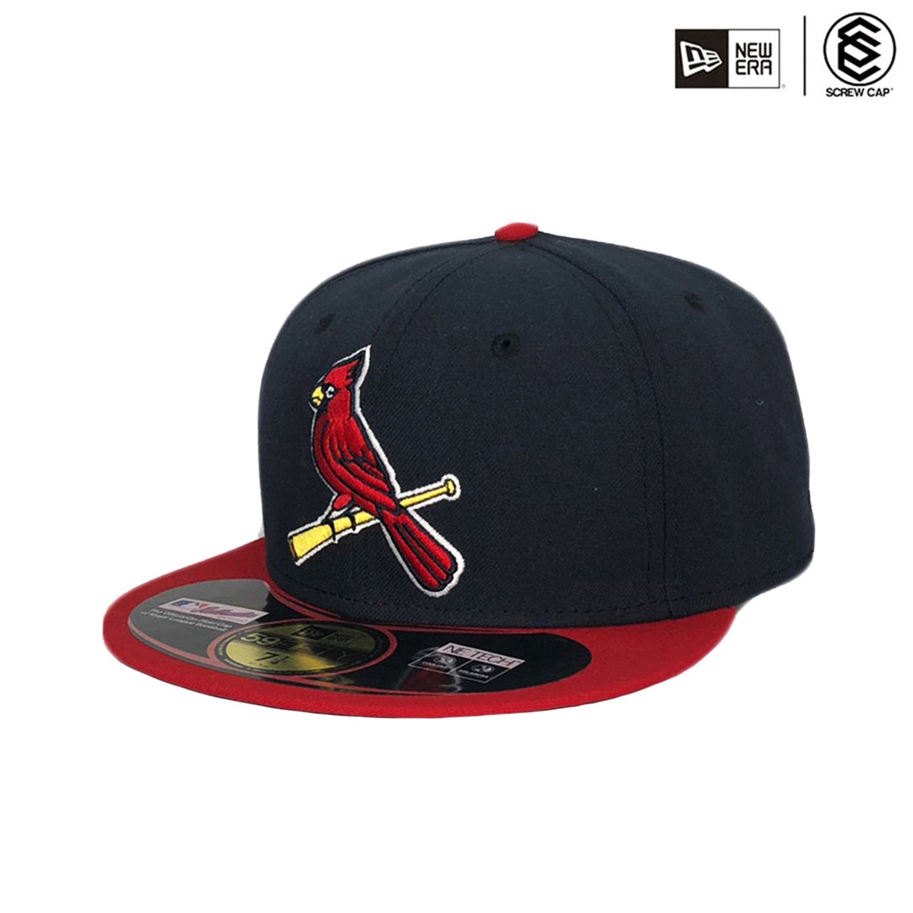 NEW ERA 59FIFTY 5950 MLB 聖路易 紅雀隊 深藍/紅色 棒球帽 鴨舌帽⫷ScrewCap⫸