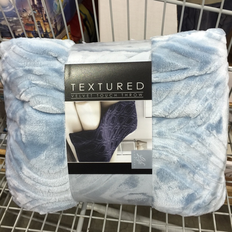 代購 Costco 985875 life comfort velvet throw舒適毯