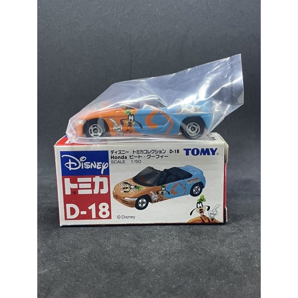 TOMY TOMICA Disney D-18 Honda Beat 迪士尼 高飛 Coofy