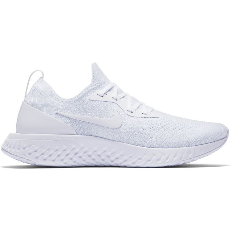 nike epic react flyknit 2 all white