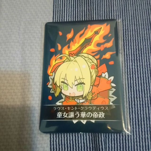 尼祿fate Grand Order Fgo 特典和歌牌兩張一組 蝦皮購物