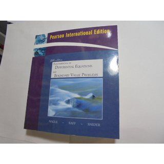 老殘二手書 Differential Equations and Boundary Value 0321526546