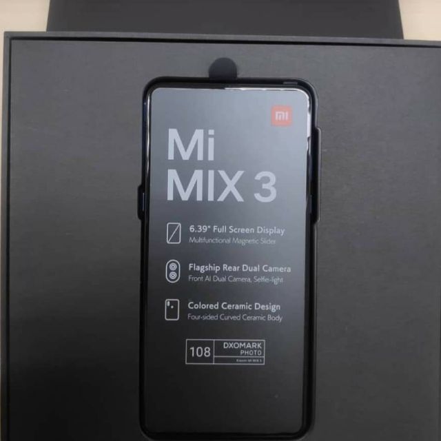 二手小米mix3,台灣公司貨官網買的， 小米 mix3
