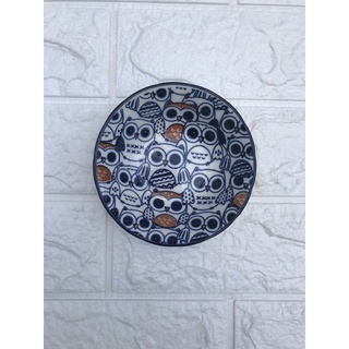 鍋碗瓢盆餐具=貓頭鷹4吋醬油碟