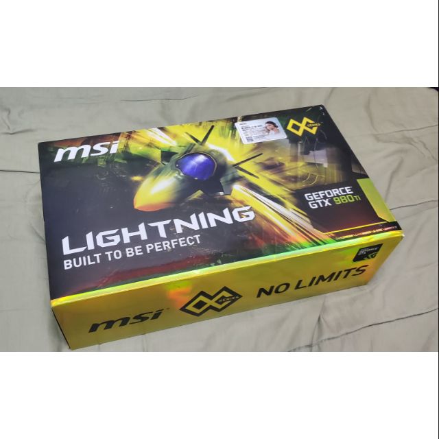 MSI  GTX980ti Lightning 閃電版 過保 二手