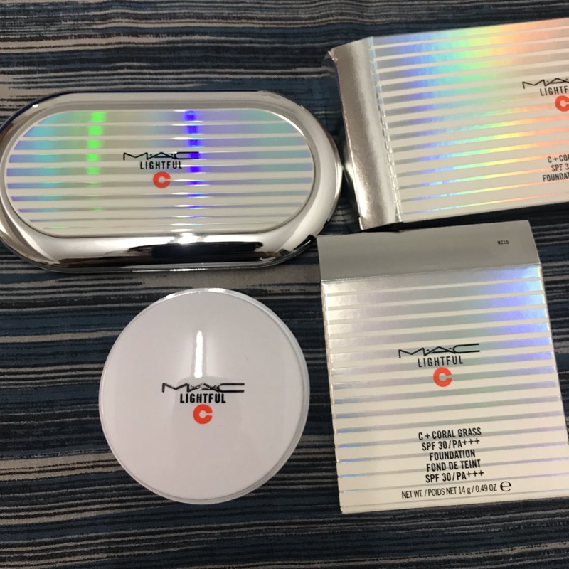 M A C 超顯白粉餅組全新nc15 Ptt大推 蝦皮購物