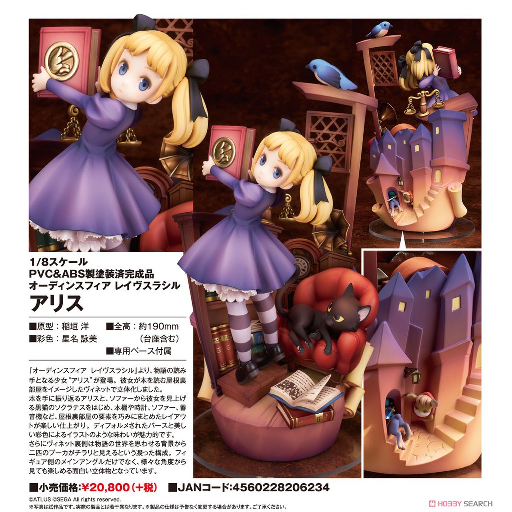 █Mine公仔█日版 奧丁領域 ALTER 愛麗絲 1/8 PVC 完成品