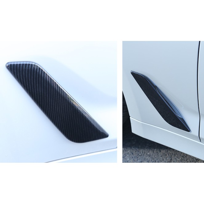 ~歐力斯~寶馬 BMW G30 520i 520d 530i 530d 540i 葉子板 側標 刀鋒 出風口飾條 碳纖紋