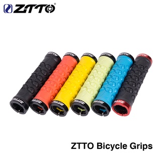 Ztto 自行車零件 MTB 車把 AG-23 1Pair TPR 橡膠防滑手柄 用於 MTB 折疊自行車頭骨
