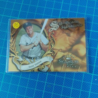 1997 簽名卡 DONRUSS SIGNATURE SERIES 30.DUKE SNIDER