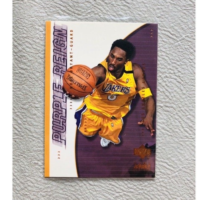 永遠的老大 2001 Upper Deck Edition Kobe Bryant Purple Reign #441