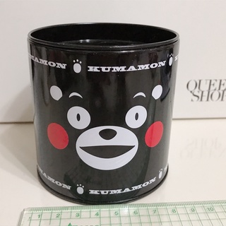 日本帶回_熊本熊_筆筒/鐵盒/馬口鐵/刷具桶/菸灰缸 (日本/九州/吉祥物/KUMAMON/收納/文具)