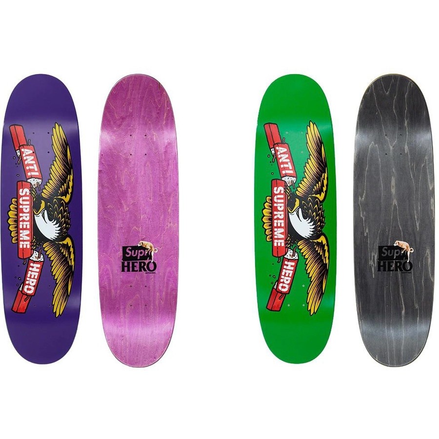 『Zoopreme-現貨』Supreme®/ANTIHERO® Curbs Skateboard 滑板