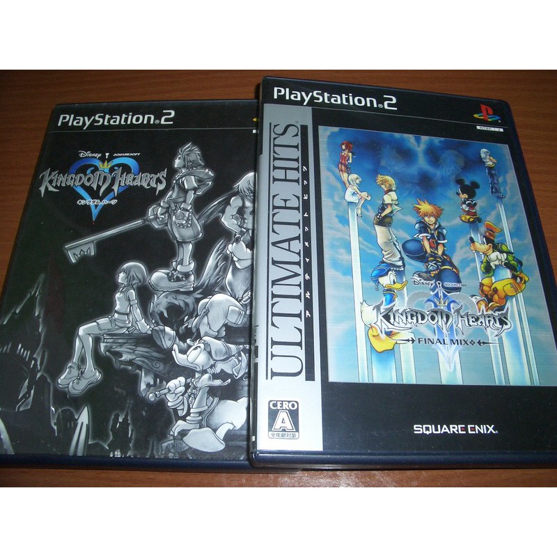 PS2 王國之心1 + 王國之心2 Kingdom Hearts II 國際限定版 ~ 含GBA 記憶之鏈 重製版