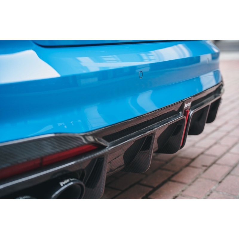 ［改車棧］Audi A4 B9.5 2021年式Karbel 碳纖維後擾流