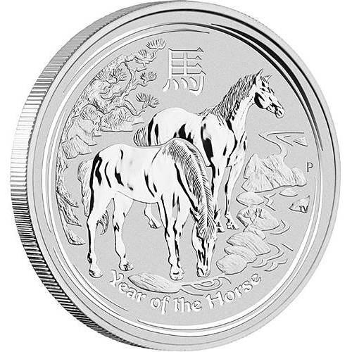 [現貨]澳洲 2014 紀念幣 1oz 馬年生肖紀念銀幣 原廠