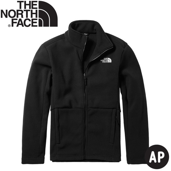【The North Face 男 刷毛保暖外套《黑》】CTT7/刷毛外套/保暖外套/立領夾克/悠遊山水