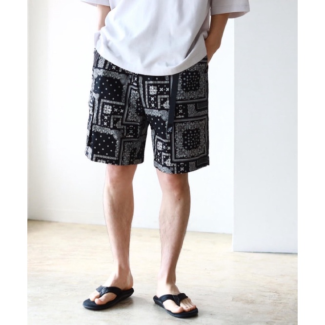 [KOU] 代購 BEAMS X GRAMICCI 變形蟲 腰果花 Stretch Cargo Shorts 余文樂