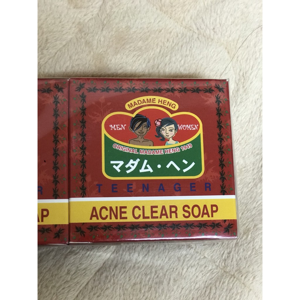 泰國 MADAME HENG ACNE CLEAR SOAP  興太太 青春痘藥皂