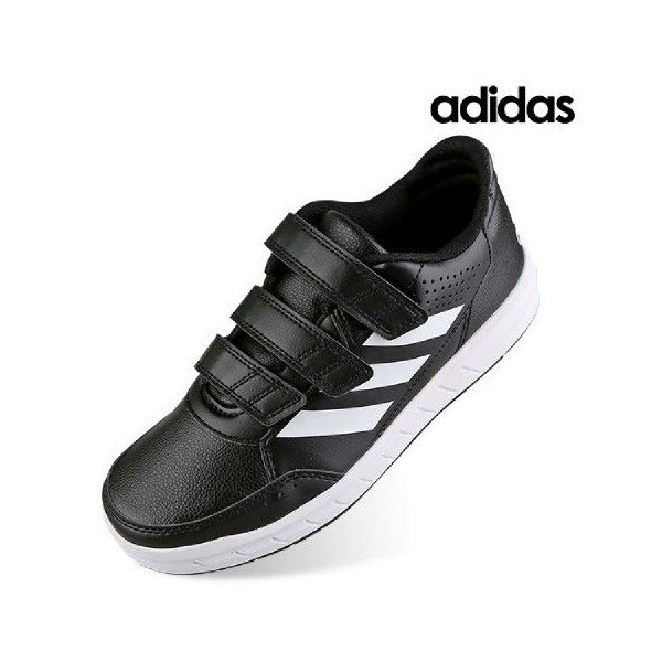 【鞋印良品】愛迪達 ADIDAS AltaSport CF K BA7459 黑白大童鞋款 運動 休閒 好穿搭