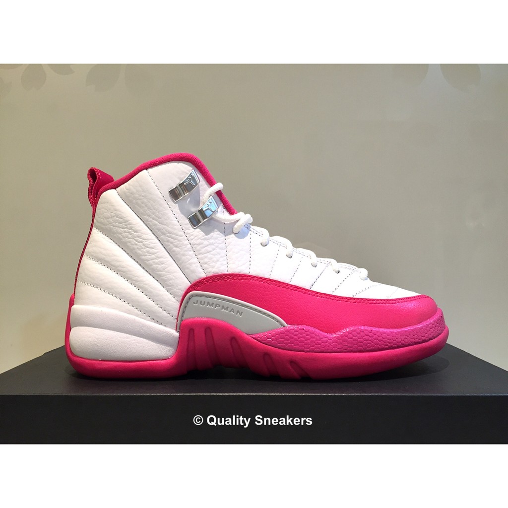 Quality Sneakers - Jordan 12 Retro 情人節 白粉 女段 510815 109