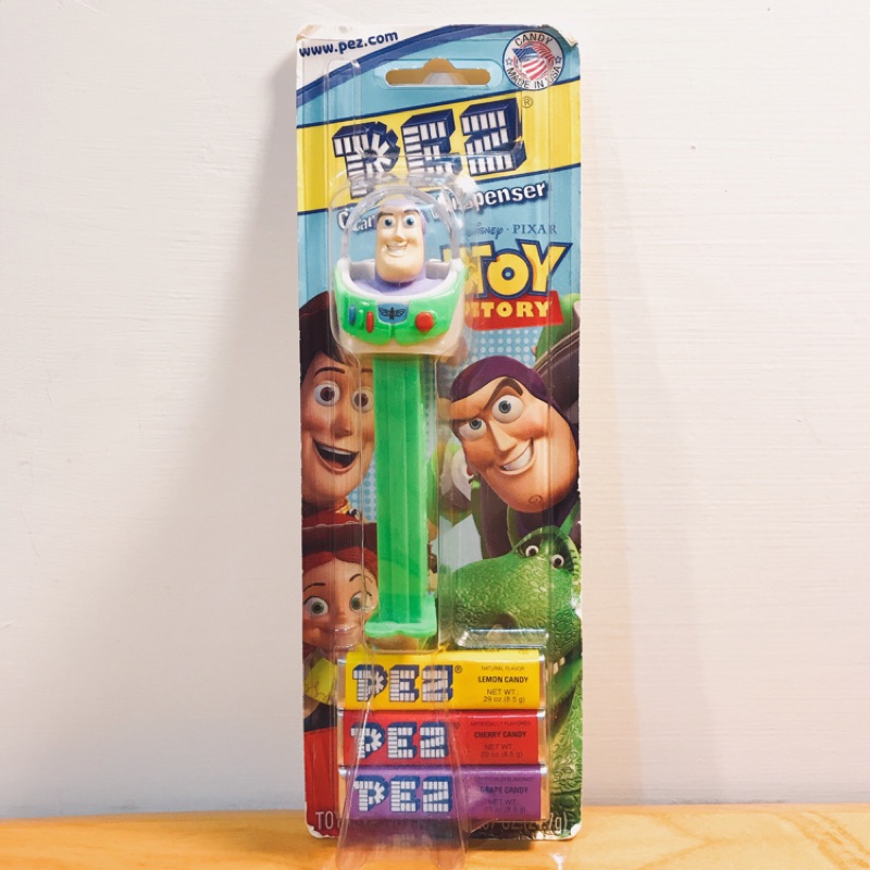 💚Disney Pixar PEZ Toy Story USA 皮禮士 貝思糖 玩具總動員 巴斯光年 (糖已過期）
