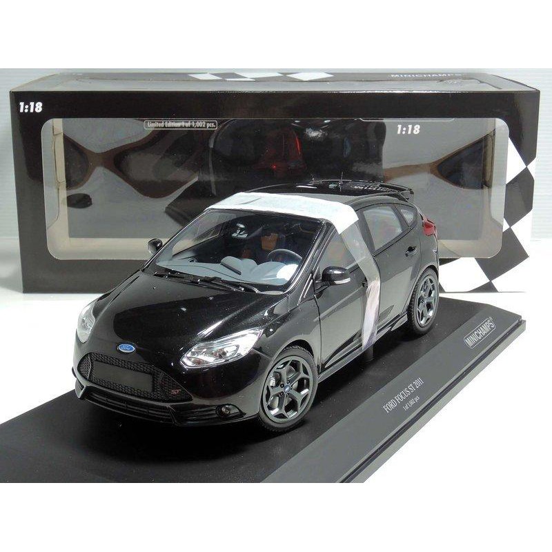 【M.A.S.H】現貨瘋狂價 Minichamps 1/18 Ford Focus ST 2011 black