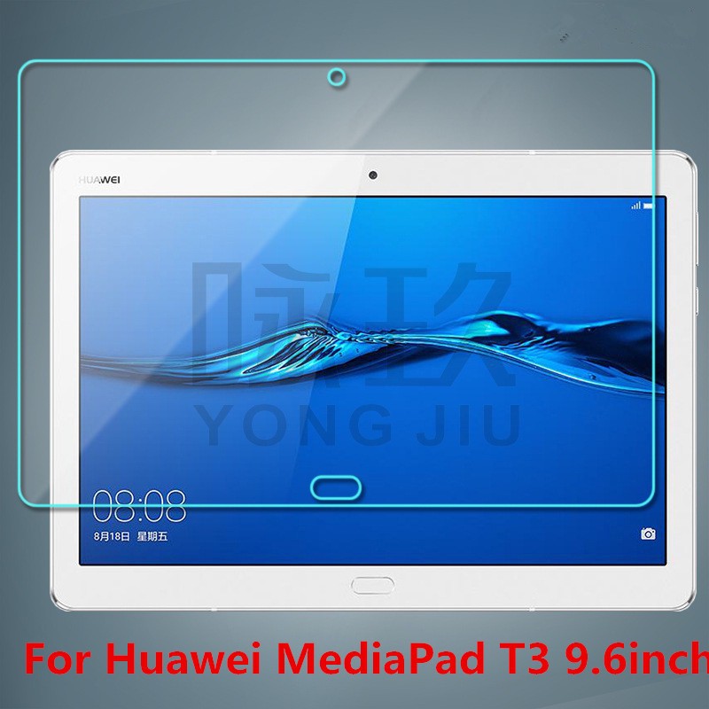 華為 Media Pad T3 10 屏幕保護膜 9.6 英寸鋼化玻璃平板電腦屏幕保護膜 AGS-L09