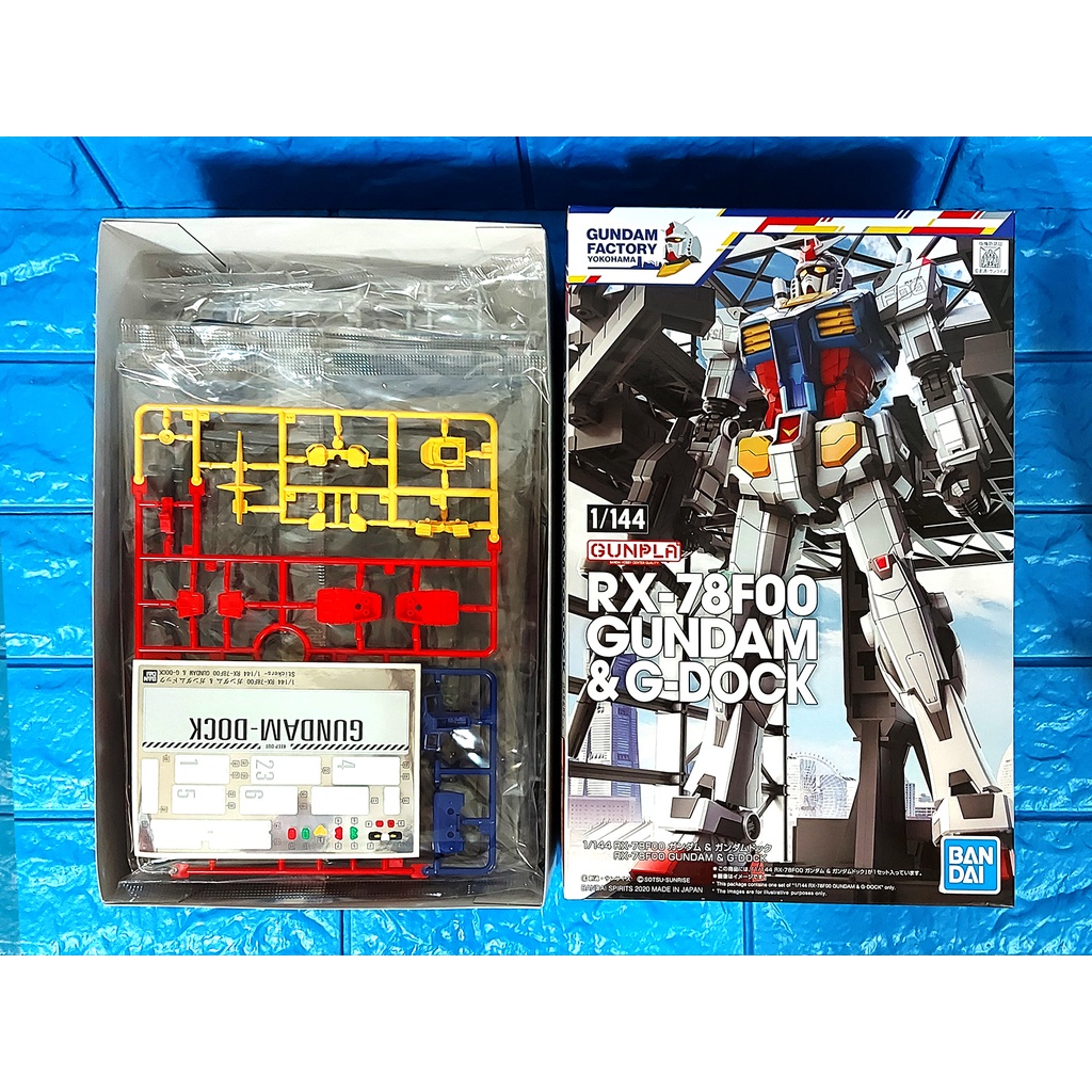 🚀年底出清日本空運現貨🚀萬代 BANDAI 1/144 RX-78F00 橫濱會場限定 橫濱初鋼 橫濱鋼彈 格納庫版🚀