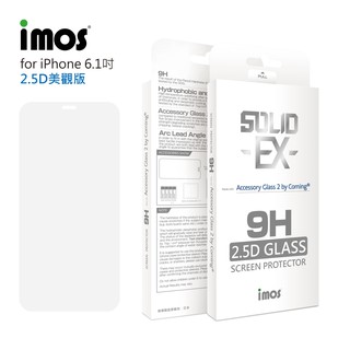 【賽門音響】imos iPhone XS Max/XS/XR/X imos 2.5D康寧全透明強化玻璃保護貼