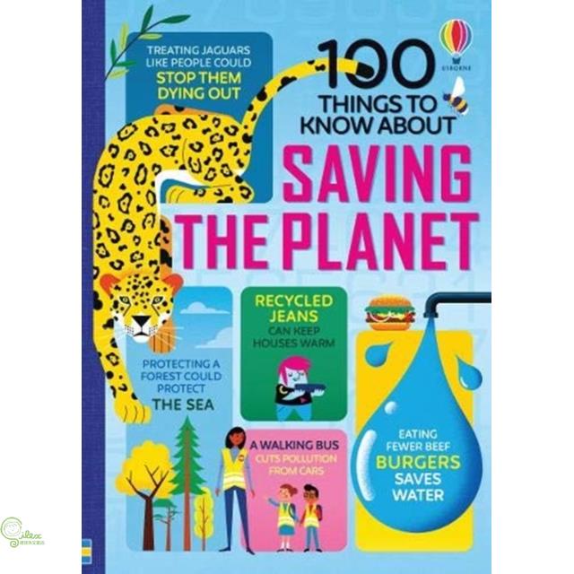 100 Things To Know About Saving The Planet 愛護地球的一百種方法知識書（外文書）