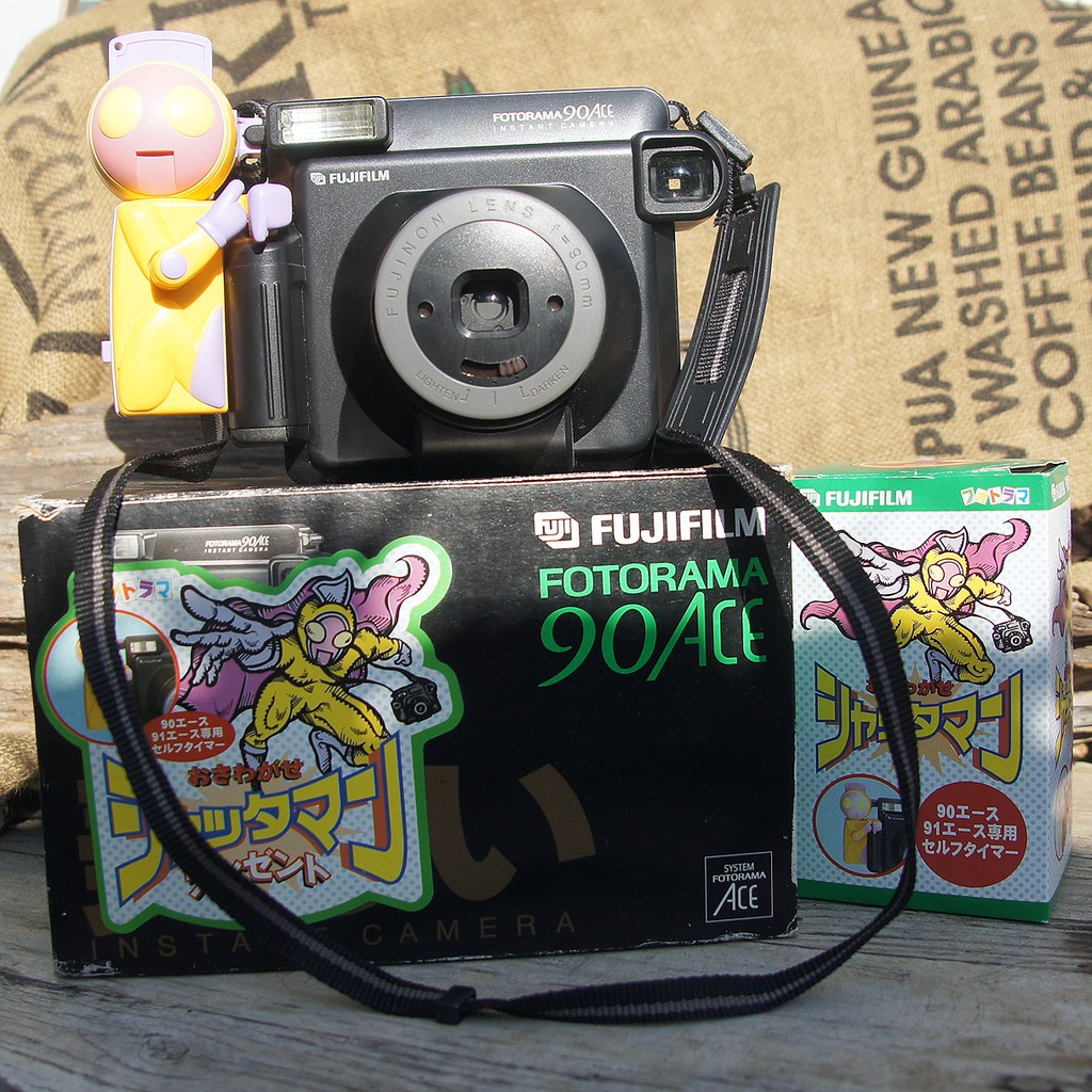 【🔥絕版稀有美品 Fuji Fotorama 90 Ace 富士拍立得 】復古相機 古董相機 裝飾品 擺飾 x100vi