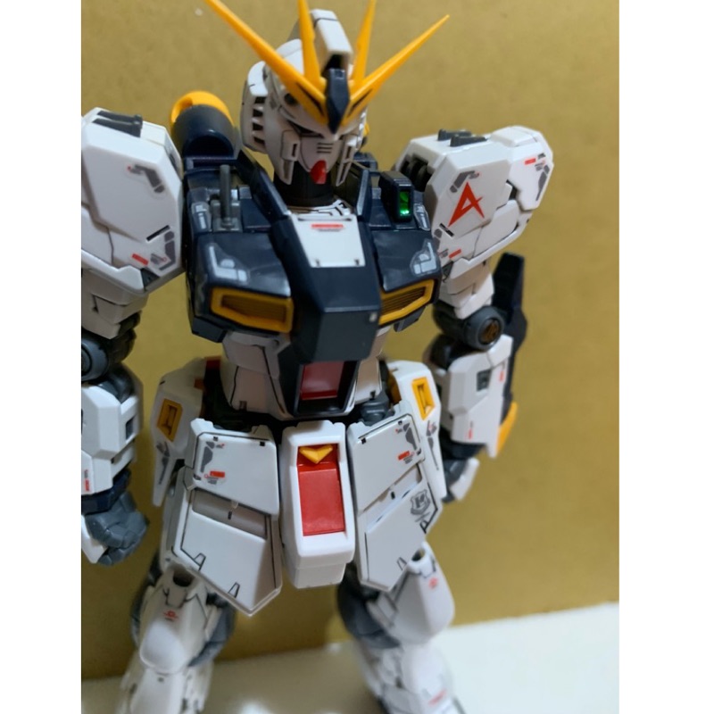 {鋼彈的屋-模型工作室} 萬代 RG 1/144 NU 鋼 牛鋼 完成品 （實品如圖） 鋼彈 模型 代工